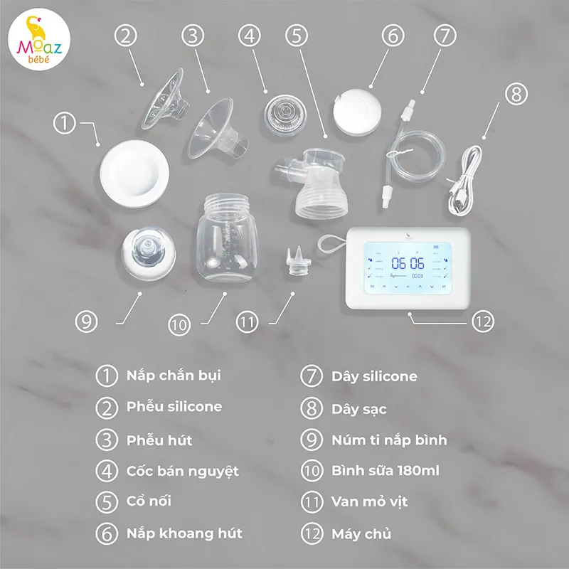 Các bước chuẩn bị cần thiết trước khi lắp máy hút sữa