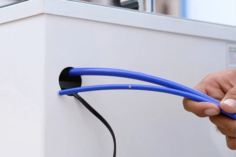 Hoàn thiện lắp đặt van cấp nước cho máy lọc nước gia đình