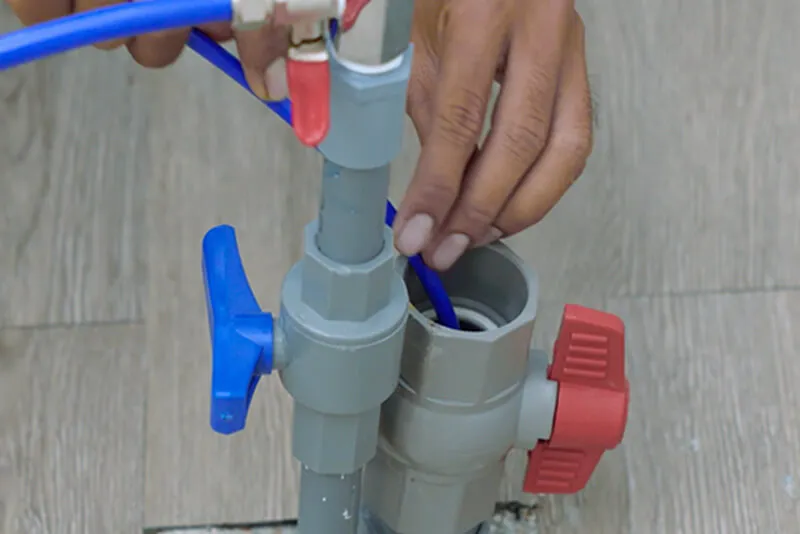 Vận hành thử và kiểm tra hoạt động của máy lọc nước gia đình