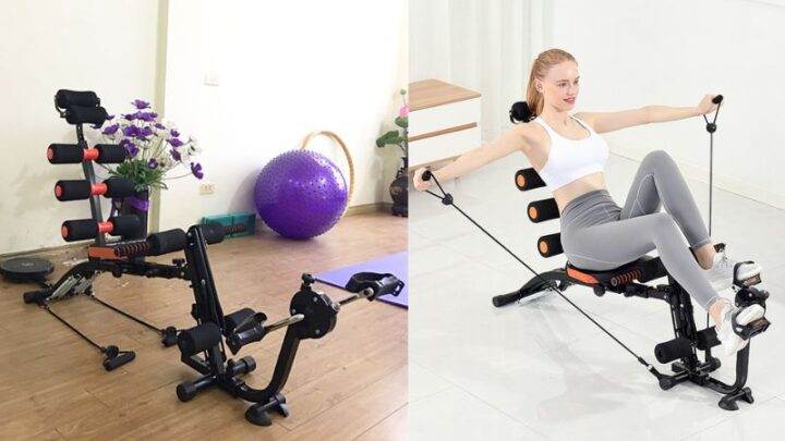 huong dan tap luyen chan va bap tay voi may tap co bung