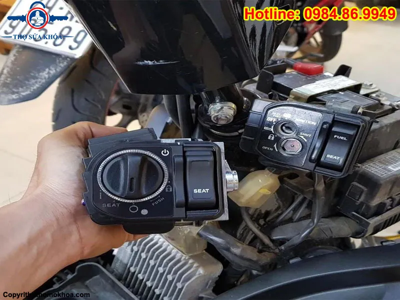 Quy trình lắp smartkey Honda Lead chi tiết