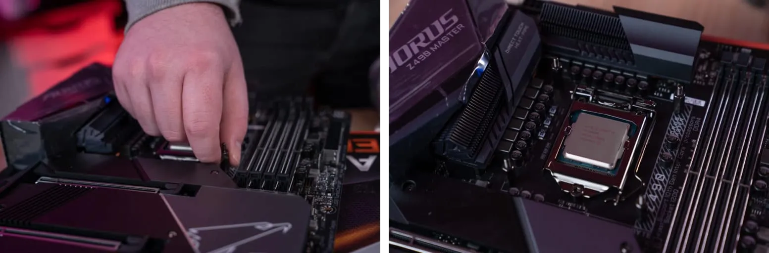 Tự lắp tản nhiệt nước AIO: Backplate cho Intel