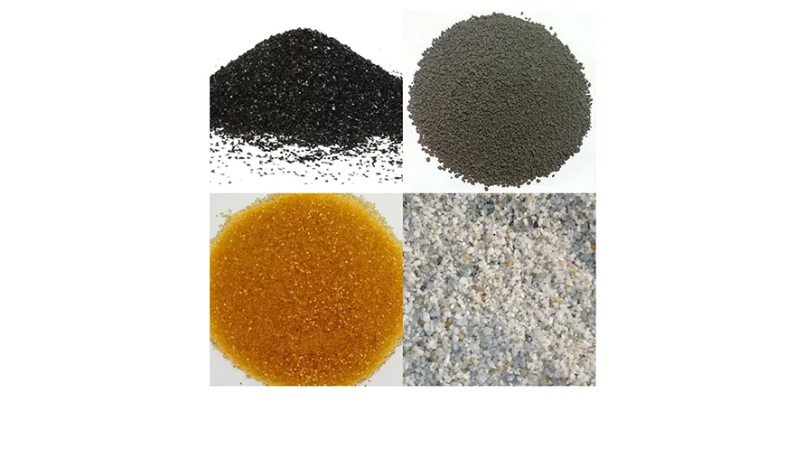 Các loại vật liệu cần cho lọc nước giếng khoan