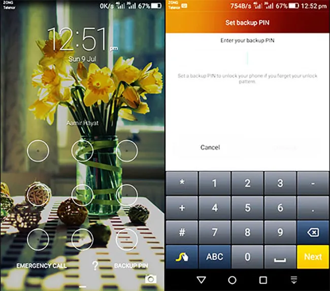 Cách mở máy Android khi quên mật khẩu bằng tính năng Backup PIN