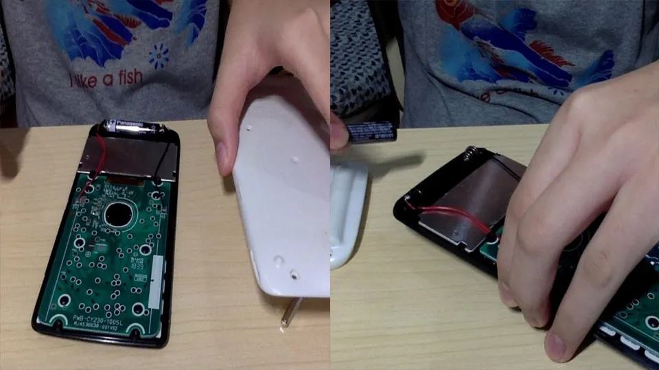 Reset máy tính Casio bằng cách tháo lắp pin