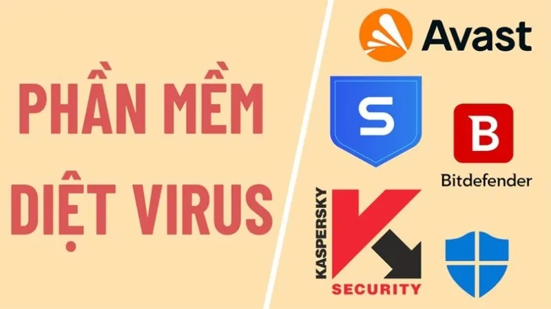 Các phần mềm diệt virus cho máy tính giúp giảm đơ