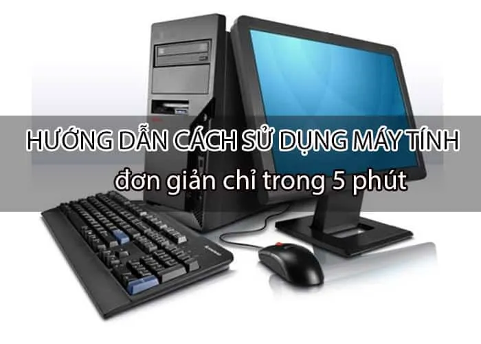 Người dùng đang tương tác với máy tính để bàn AOC hiện đại