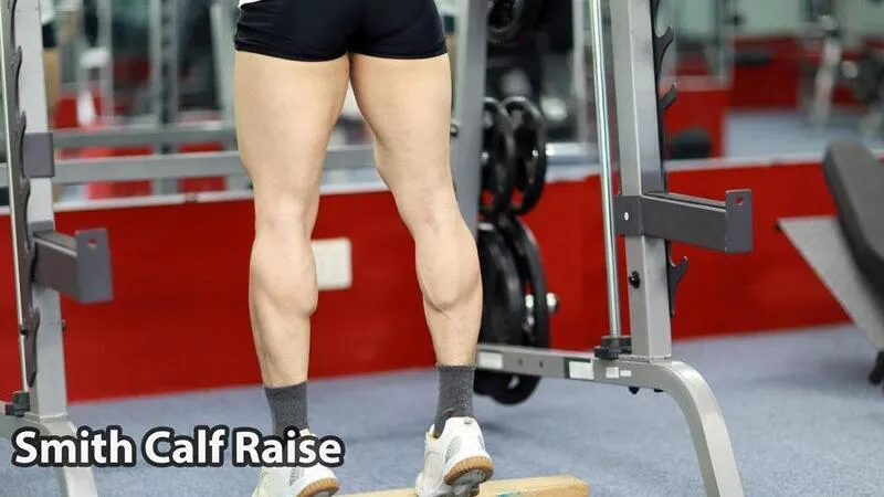 Người phụ nữ đang thực hiện bài tập với máy tập nhóm bắp chuối, minh họa cách sử dụng các máy tập gym cho nữ