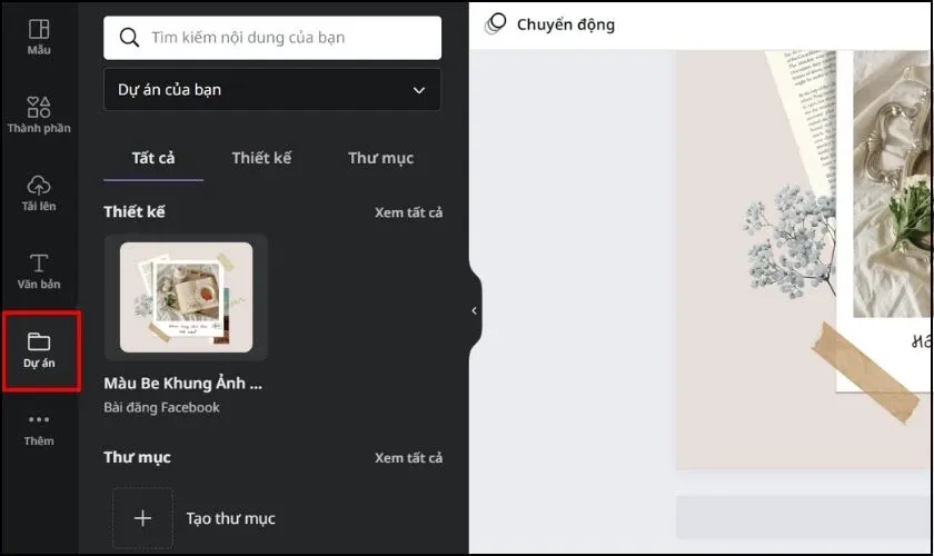 cách sử dụng canva trên máy tính để quản lý dự án
