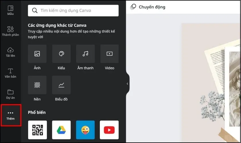 cách sử dụng canva trên máy tính với tính năng thêm