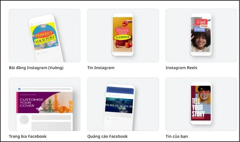 cách sử dụng canva trên máy tính để tạo bài đăng mạng xã hội