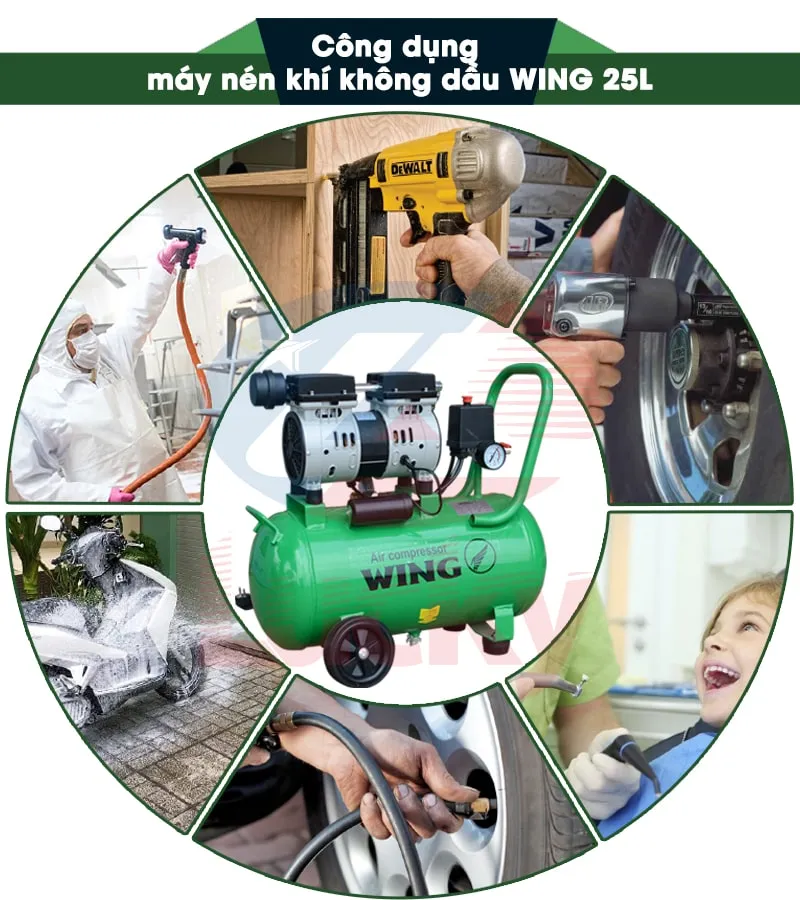 Các bước lắp đặt và vận hành máy nén khí mini trong gia đình