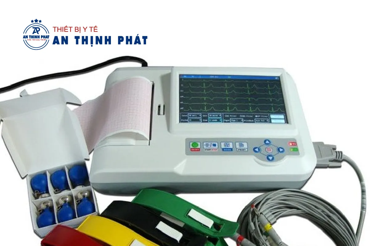 Cách sử dụng máy điện tim 6 cần - Gắn điện cực đúng vị trí