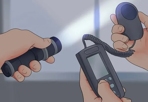 Sử dụng máy đo cường độ ánh sáng đúng cách
