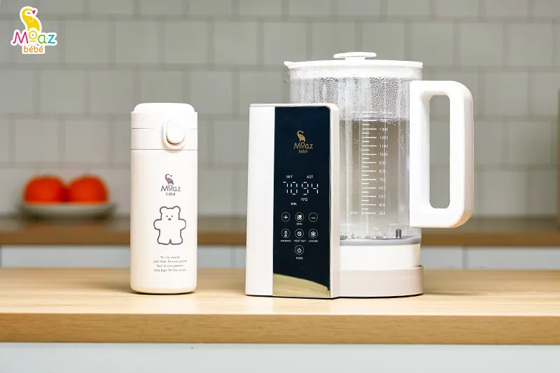 Máy Pha Sữa Giúp Pha Sữa Nhanh Chóng, Đảm Bảo Nhiệt Độ Cho Bé