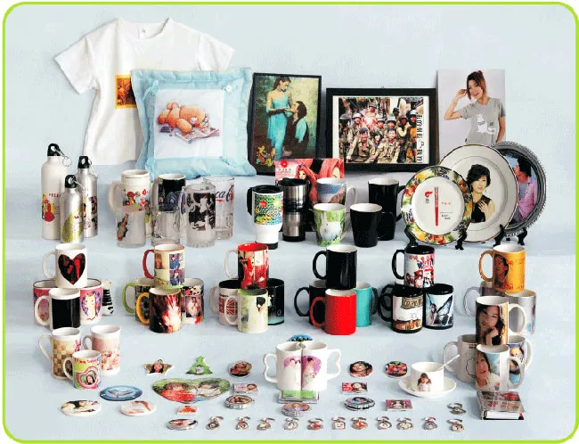 Các sản phẩm được tạo ra từ việc sử dụng máy ép nhiệt phẳng