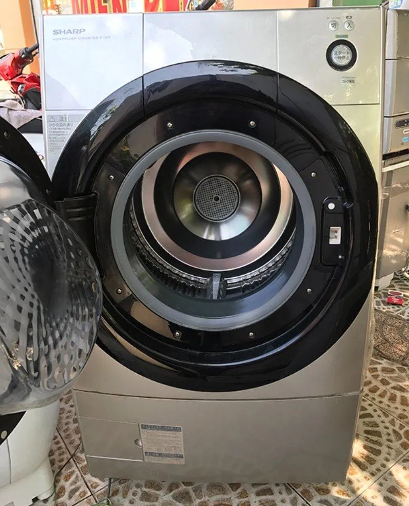 Cấu tạo chi tiết của máy giặt Sharp ES-Z100