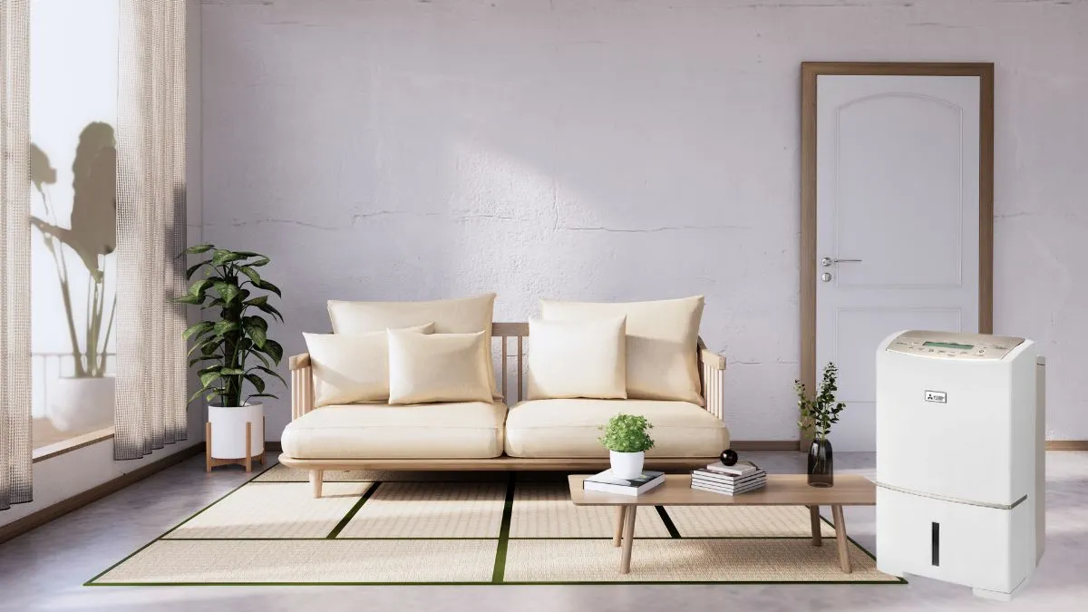 Máy hút ẩm Mitsubishi giúp bảo vệ đồ nội thất, sách vở và thiết bị điện tử khỏi hư hại do độ ẩm cao