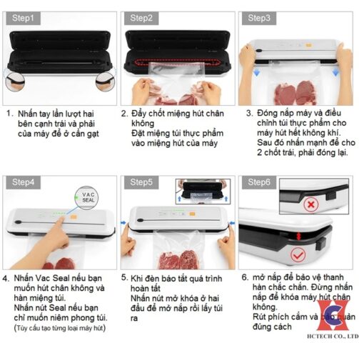 Cách Sử Dụng Máy Hút Chân Không Mini Hiệu Quả Nhất