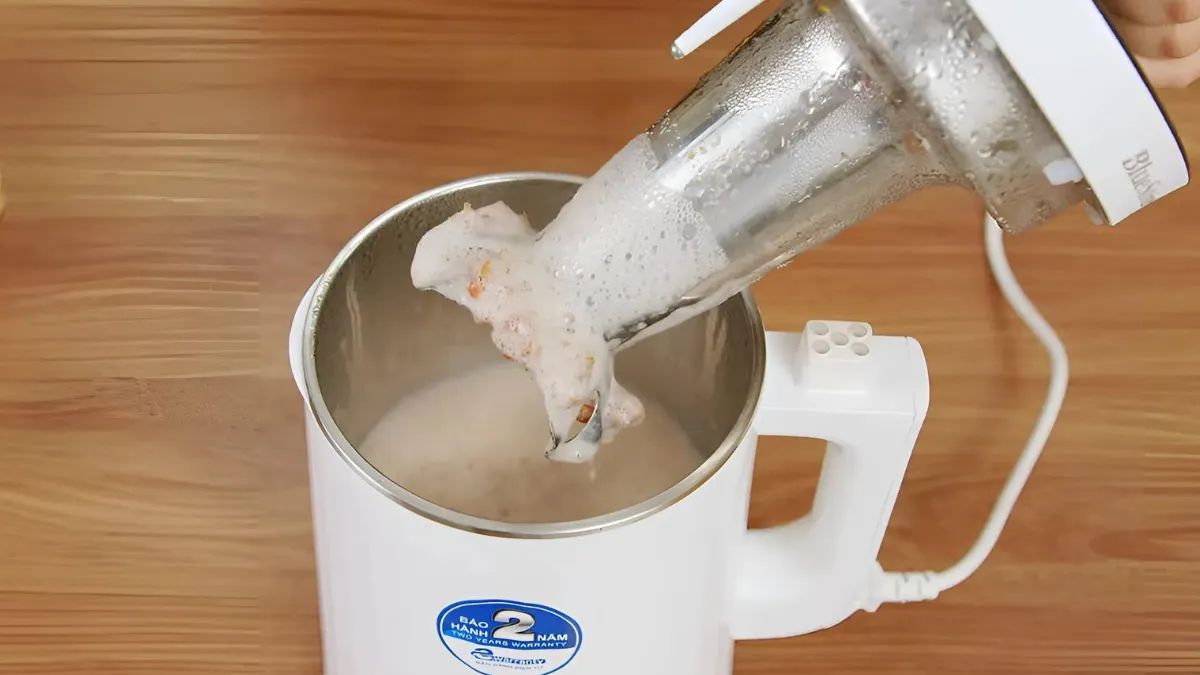 Máy hoàn tất nấu