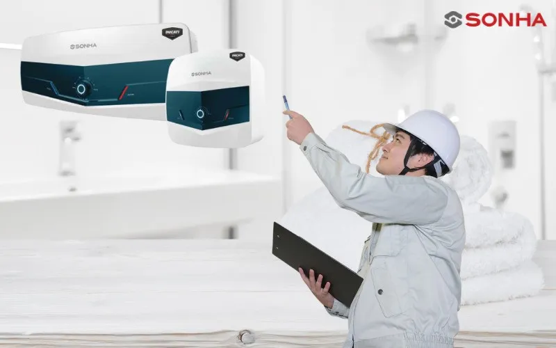 Kiểm tra lắp đặt máy nước nóng lạnh đúng kỹ thuật và dây tiếp địa