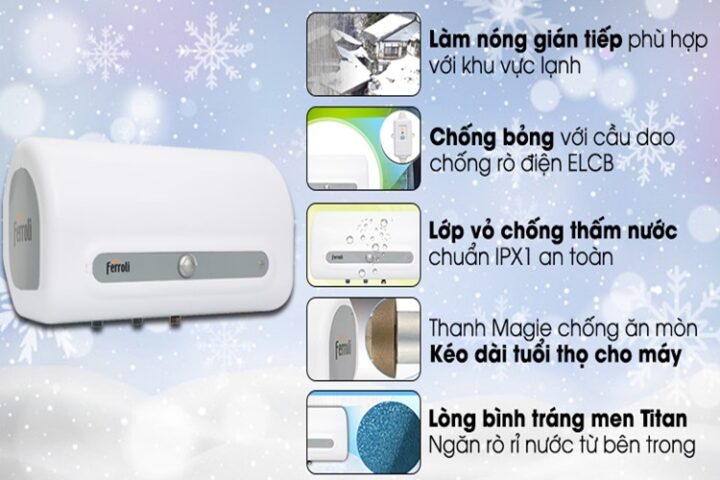 Cách Sử Dụng Máy Nước Nóng Ferroli Gián Tiếp Đúng Chuẩn, An Toàn Và Hiệu Quả
