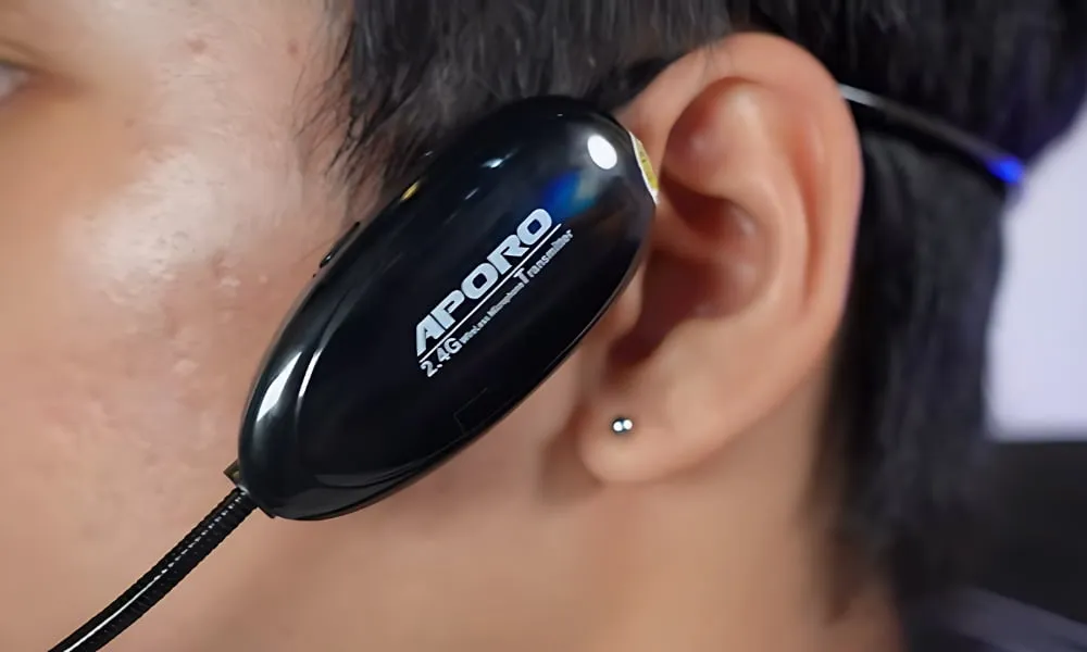 Điều chỉnh âm lượng mic và loa trên máy trợ giảng Aporo để có chất lượng âm thanh tối ưu