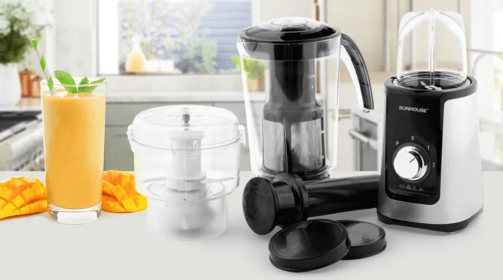 Máy xay sinh tố Sunhouse SHD5322 tiện lợi với thiết kế hiện đại