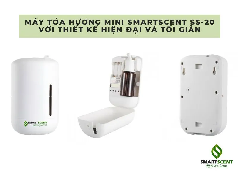 Máy xông tinh dầu mini SS-20 với thiết kế hiện đại