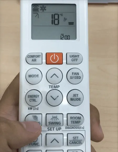 Sử dụng chế độ làm lạnh nhanh JET MODE