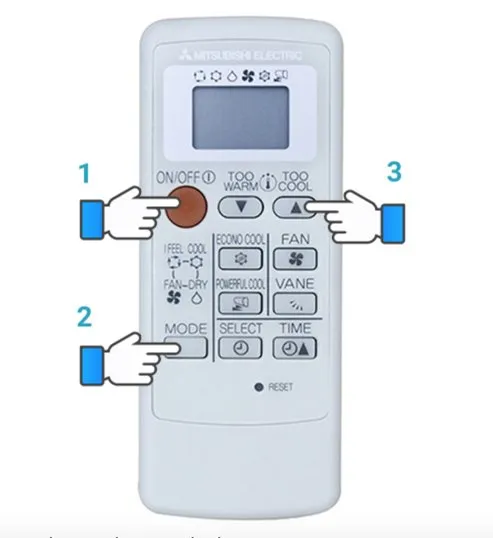 Hướng dẫn allintitle:cách sử dụng remote máy lạnh Mitsubishi Electric chi tiết