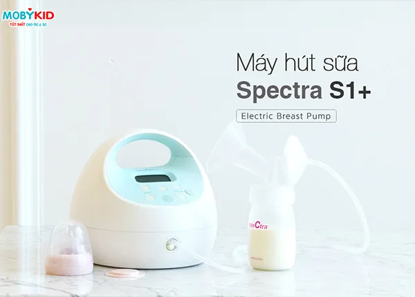 Cách sử dụng máy hút sữa Spectra S1 Plus hiệu quả cho mẹ bỉm sữa