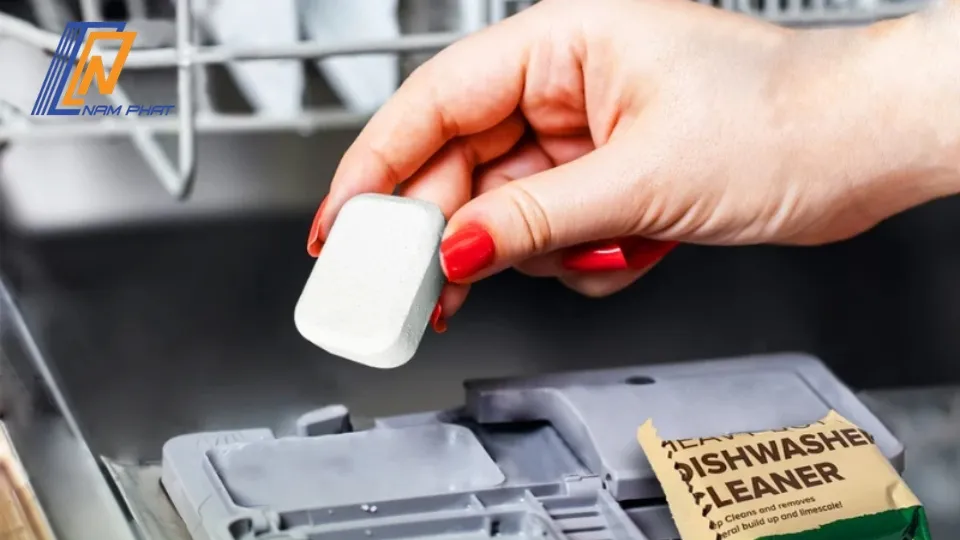 Lưu ý quan trọng khi dùng viên làm sạch máy giặt