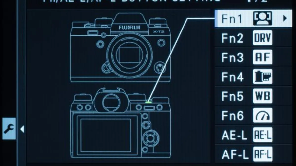 Cách sử dụng máy ảnh Fujifilm XT100 với các nút tùy chỉnh chức năng