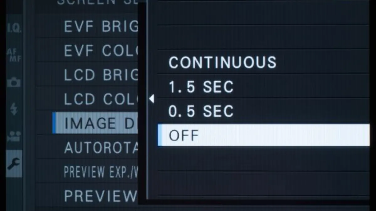 Xem lại ảnh nhanh chóng trên máy ảnh Fujifilm XT100