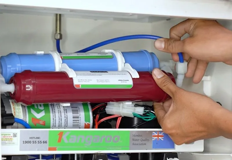 Xả khí cho lõi lọc