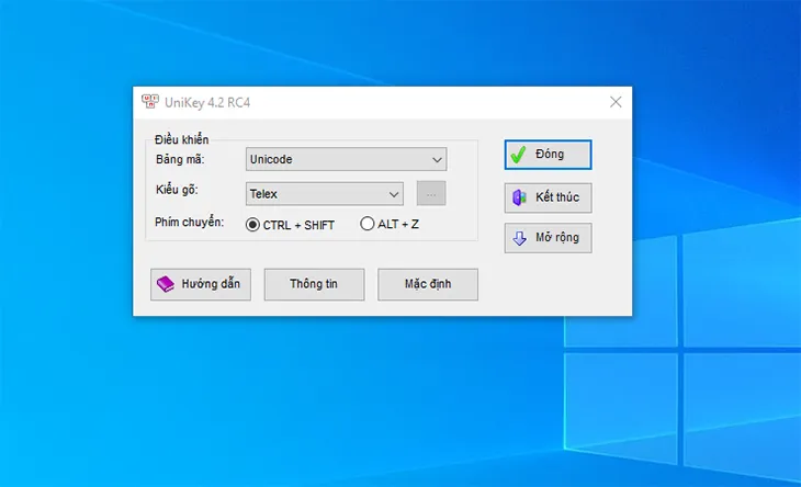 Người dùng tắt và mở lại các bộ gõ tiếng Việt để khắc phục lỗi gõ chữ