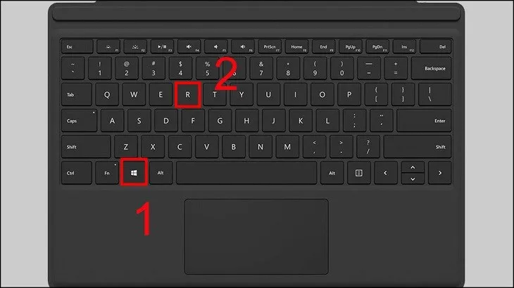 Hộp thoại Run mở ra với lệnh ncpa.cpl