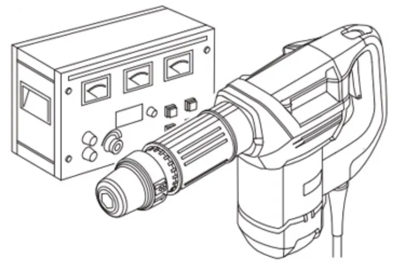 Kiểm Tra Các Chỉ Số Điện Áp Và Dòng Điện Của Máy Đục Bê Tông Trước Khi Sửa Chữa