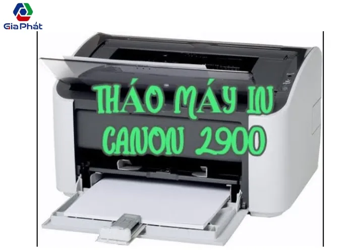 Kiểm tra tổng quan máy in Canon 2900 để xác định nguyên nhân và cách sửa máy in khi bị kẹt giấy