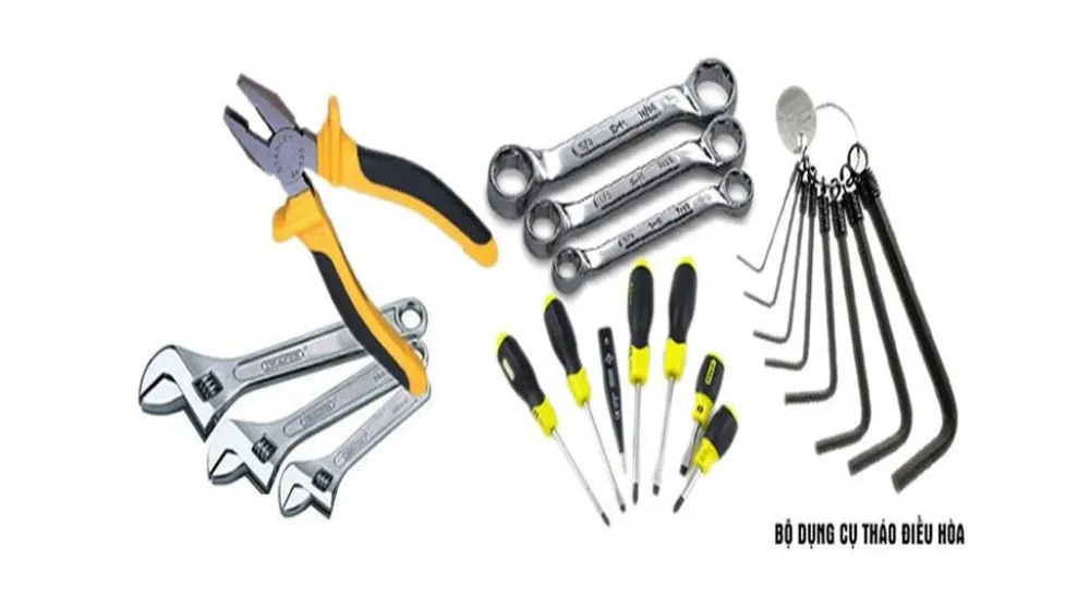 Dụng cụ chuyên dụng để tháo lắp máy lạnh Mitsubishi