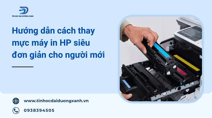 Hướng dẫn thay hộp mực cho máy in HP LaserJet Pro MFP M26a
