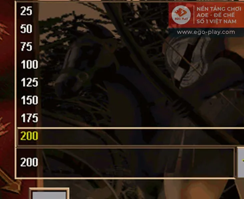 Giới Hạn Dân Số (Population Limit) Tối Đa 200 Cho Trận Đấu Đế Chế Hoàn Hảo