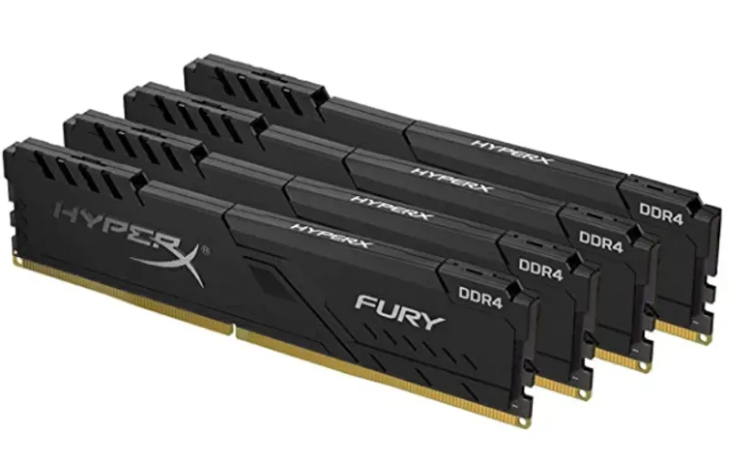 Các thanh RAM (Bộ Nhớ Trong) với nhiều dung lượng khác nhau, minh họa tầm quan trọng của việc chọn đúng linh kiện laptop để nâng cấp máy tính và cải thiện đa nhiệm.