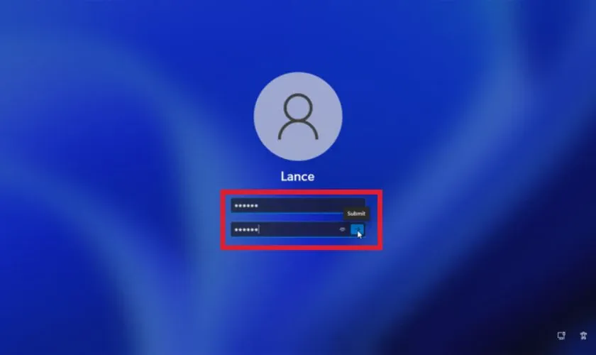 Đặt lại mật khẩu cho máy tính của bạn sau khi trả lời câu hỏi bảo mật, một phương pháp hiệu quả để mở máy tính khi không nhớ mật khẩu.