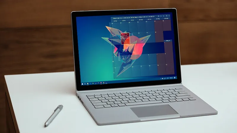 Giao diện phần mềm Desktop Calendar trên máy tính