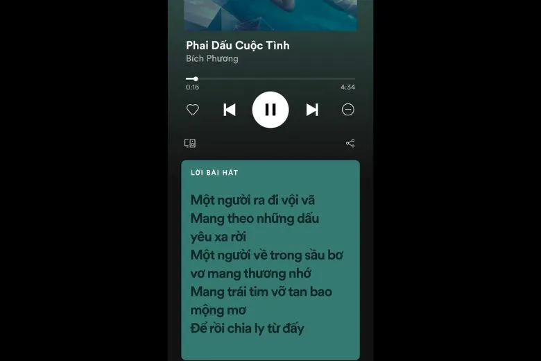Xem lời bài hát trên Spotify máy tính, tính năng hữu ích khi sử dụng Spotify trên máy tính.