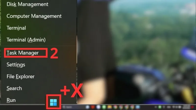 Mở Task Manager để kiểm tra thời gian hoạt động của máy tính