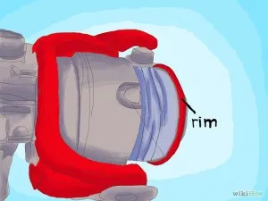 Đảm bảo khoảng cách dây đến mép máy câu