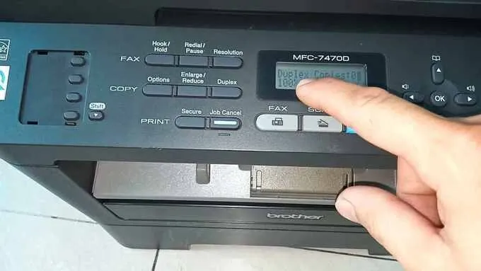 Hướng dẫn sử dụng chế độ fax và các tùy chỉnh trên máy in Brother